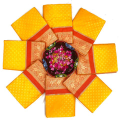 Affordable Luxury Lichi Silk Saree with Stunning Zari Details