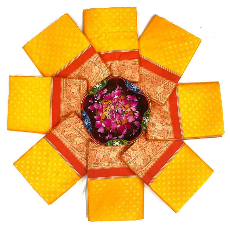 Affordable Luxury Lichi Silk Saree with Stunning Zari Details