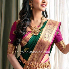 Designer Lichi Silk Saree with Exquisite Zari Detailing