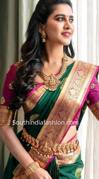 Designer Lichi Silk Saree with Exquisite Zari Detailing