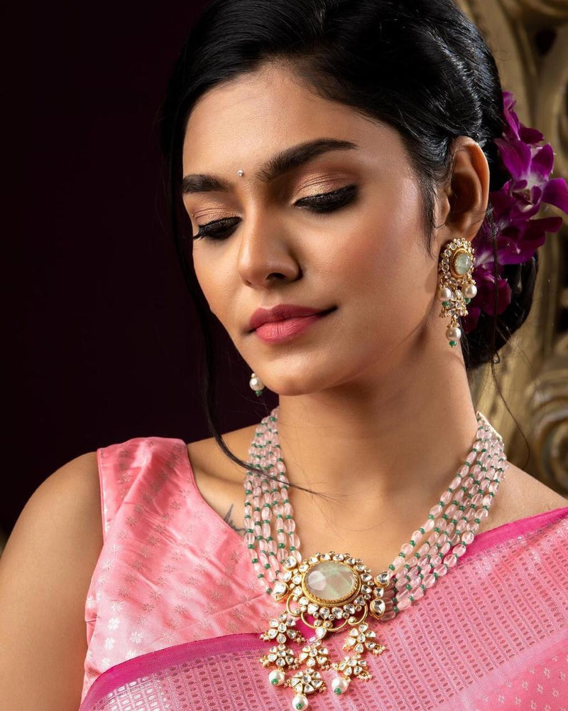Royal Look Lichi Silk Saree with Heavy Zari Pallu