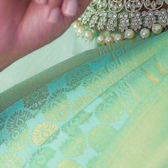Bridal Silk Saree with Premium Zari Embellishments
