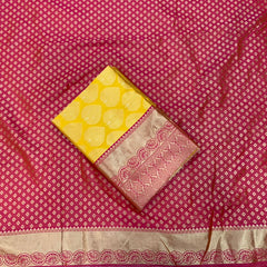 Latest Trending Lichi Silk Saree with Zari Weaving