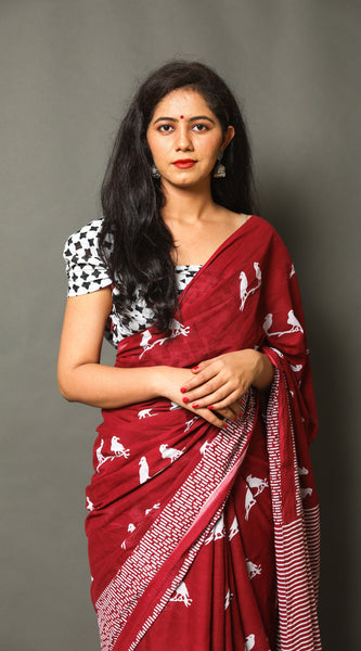 Designer Banarasi Silk Saree with Heavy Brocade Work