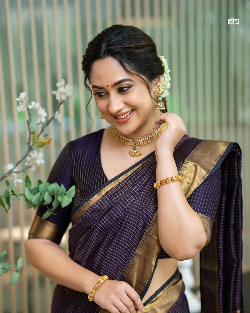 Threads of Glory: Luxe Kanjivaram for Modern Elegance
