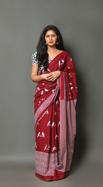 Designer Banarasi Silk Saree with Heavy Brocade Work
