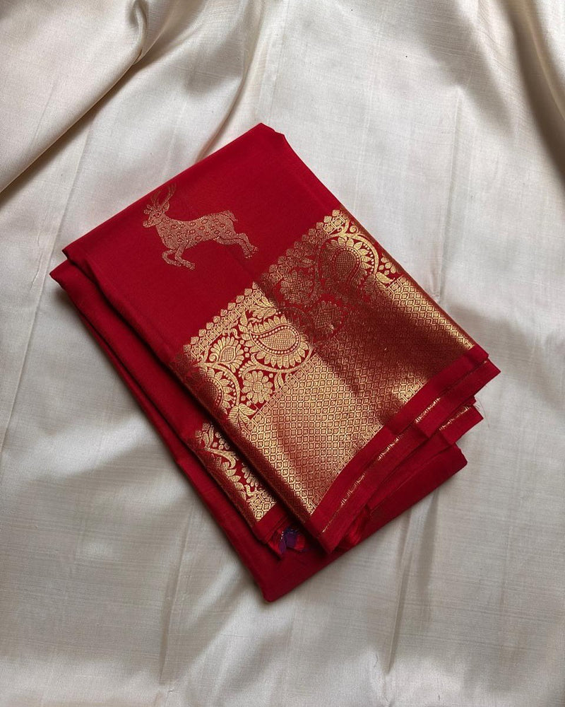 Banarasi Silk Sarees: A Heritage of Elegance RED
