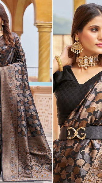 Banarasi Silk Saree  A Timeless Weave of Tradition & Elegance