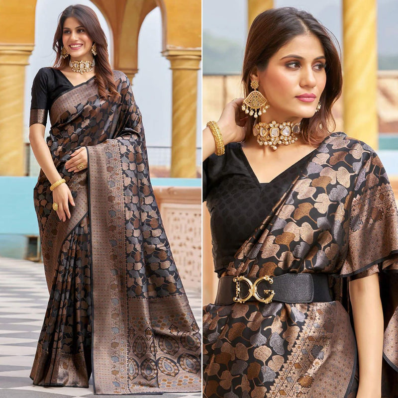 Banarasi Silk Saree  A Timeless Weave of Tradition & Elegance