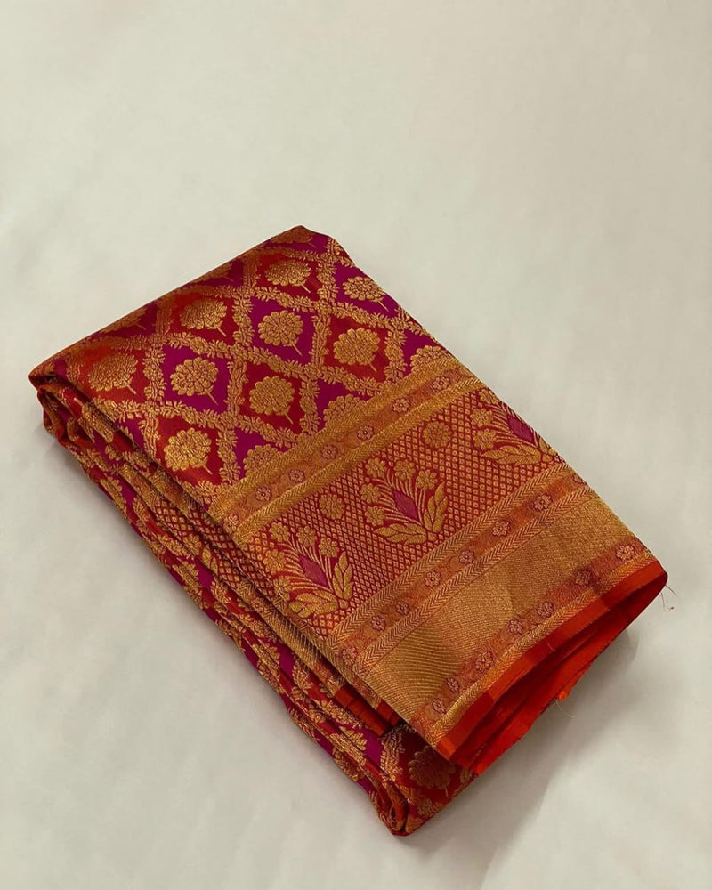 Exquisite Banarasi Silk Saree Heritage of Elegance and Luxury