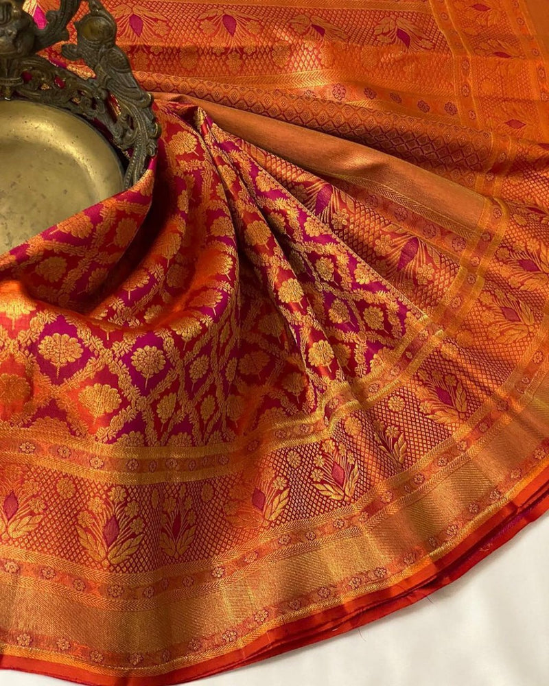 Exquisite Banarasi Silk Saree Heritage of Elegance and Luxury