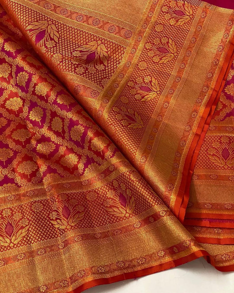 Exquisite Banarasi Silk Saree Heritage of Elegance and Luxury