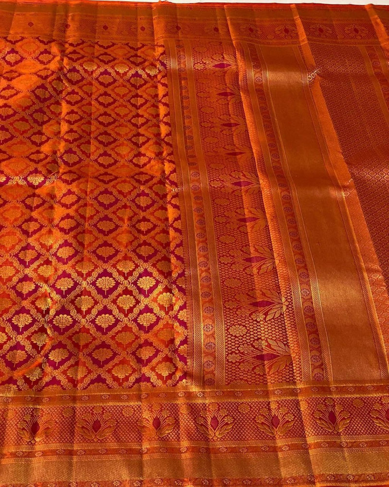 Exquisite Banarasi Silk Saree Heritage of Elegance and Luxury