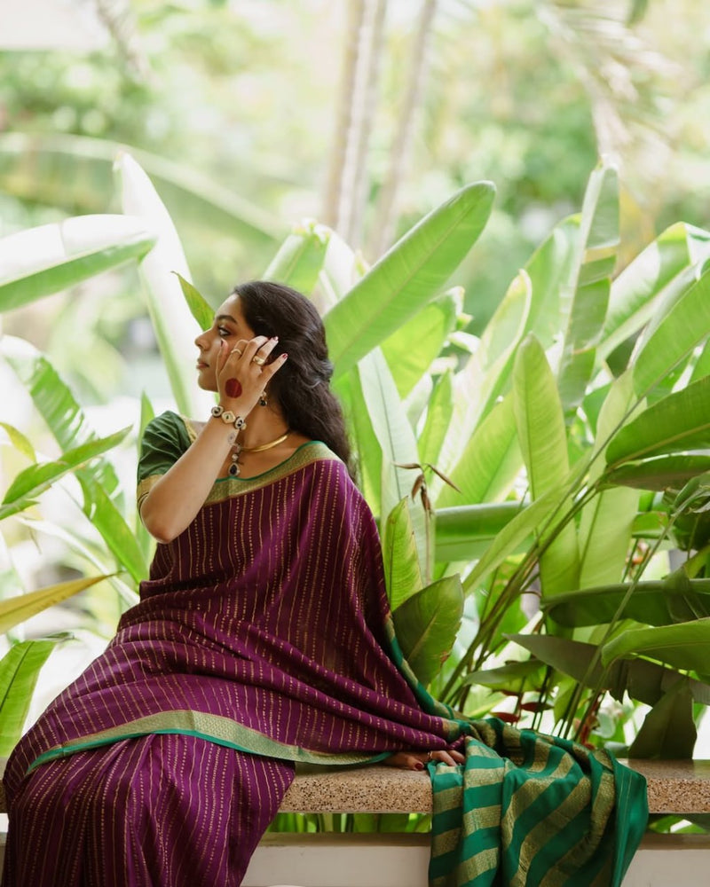 Opulent Banarasi Silk Saree Legacy of Elegance and Tradition