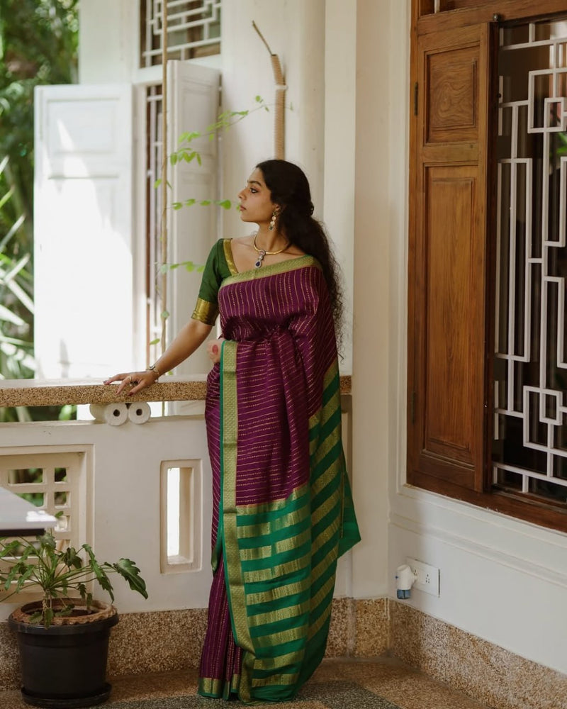 Opulent Banarasi Silk Saree Legacy of Elegance and Tradition