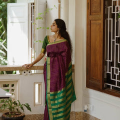 Opulent Banarasi Silk Saree Legacy of Elegance and Tradition
