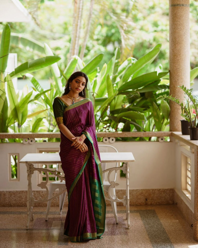 Opulent Banarasi Silk Saree Legacy of Elegance and Tradition