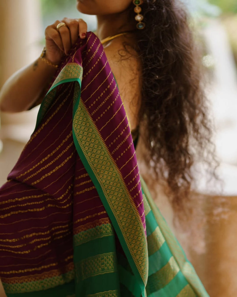 Opulent Banarasi Silk Saree Legacy of Elegance and Tradition