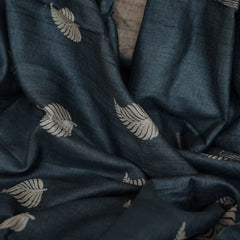 Traditional Banarasi Saree with Pure Silk Threads Black