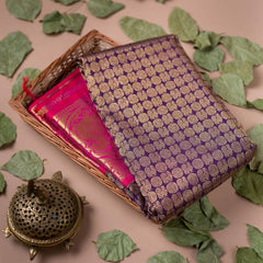 Premium Lichi Silk Saree with Designer Zari Work