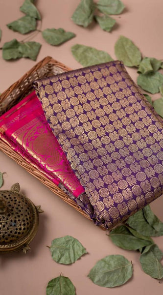 Premium Lichi Silk Saree with Designer Zari Work