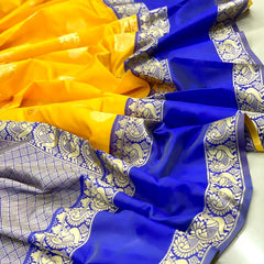 Best Quality Lichi Silk Saree with Royal Zari Work
