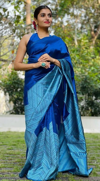 Latest Trend Lichi Silk Saree with Stylish Zari Design
