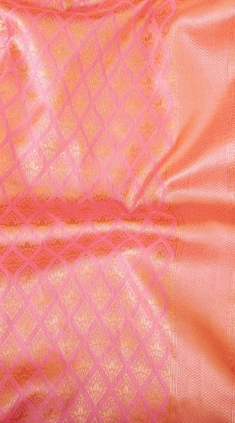 Stylish Lichi Silk Saree with Heavy Zari Border