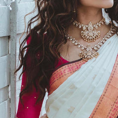 Glamorous Lichi Silk Saree with Stunning Zari Craftsmanship