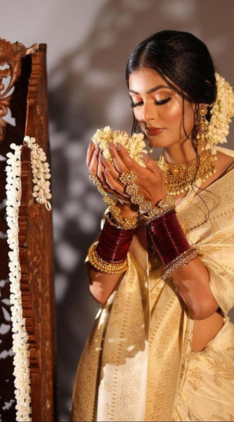 Exclusive Collection Lichi Silk Saree with Fancy Zari