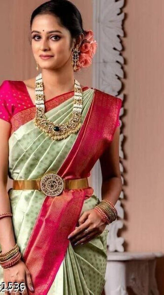 Fashion Trend Lichi Silk Saree with Intricate Zari Design