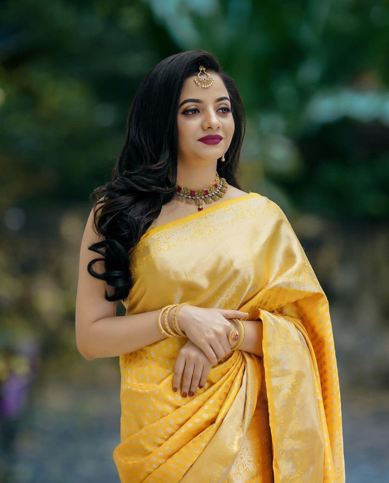 Latest Festive Lichi Silk Saree with Grand Zari Detailing
