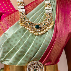 Fashion Trend Lichi Silk Saree with Intricate Zari Design