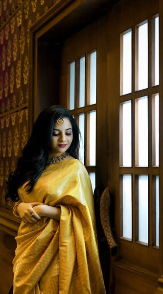 Latest Festive Lichi Silk Saree with Grand Zari Detailing