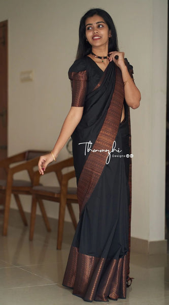 Stunning Ethnic Wear Lichi Silk Saree with Premium Zari Green