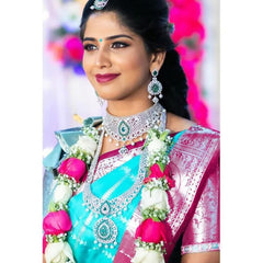Luxury Silk Saree with Lichi Fabric & Exquisite Zari Art