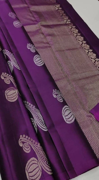 Traditional Ethnic Lichi Silk Saree with Zari Design