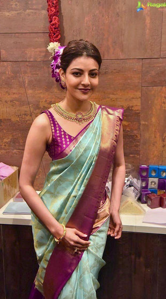 Ethnic Lichi Silk Saree with Beautiful Zari Finish