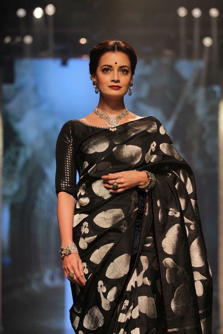 Latest Designer Lichi Silk Saree with Zari Embroidery