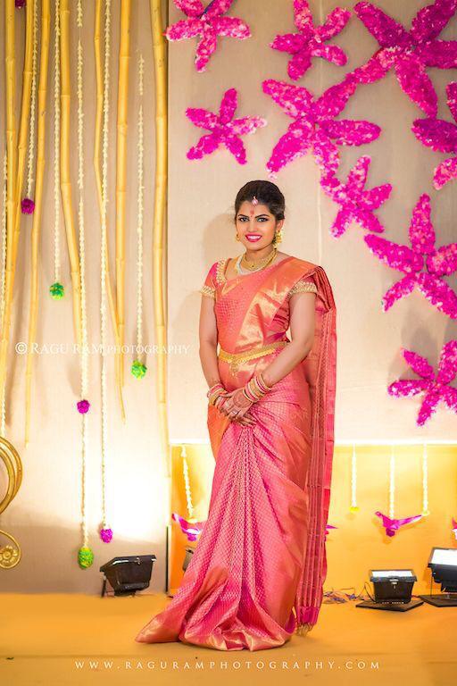 Stylish Lichi Silk Saree with Heavy Zari Border