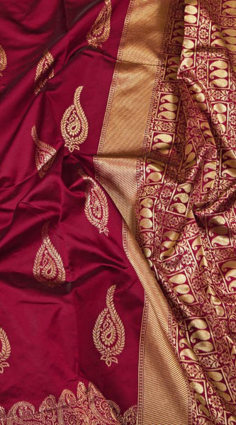 New Arrival Lichi Silk Saree with Unique Zari Weaving