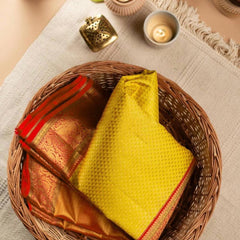 Soft and Elegant Lichi Silk Saree with Classic Zari Work