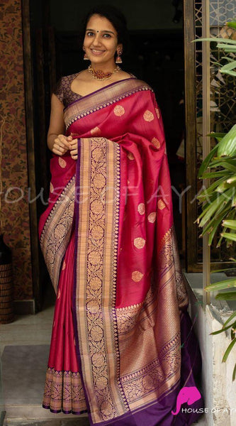 Charming Party Wear Lichi Silk Saree with Stylish Zari Work