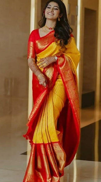 Affordable Luxury Lichi Silk Saree with Stunning Zari Details
