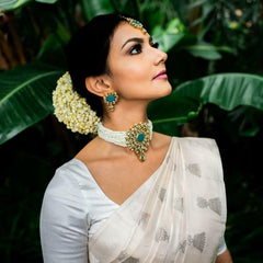 Bridal Special Lichi Silk Saree with Royal Zari