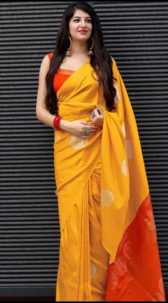 Designer Traditional Lichi Silk Saree with Classic Zari Art