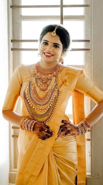 Classy Lichi Silk Saree with Heavy Zari Design