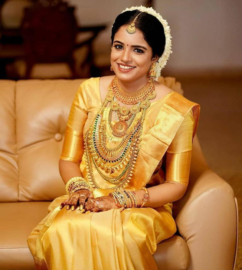 Classy Lichi Silk Saree with Heavy Zari Design