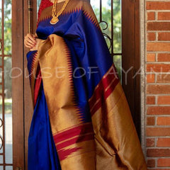 Festival Special Lichi Silk Saree with Royal Zari Border