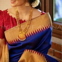 Festival Special Lichi Silk Saree with Royal Zari Border